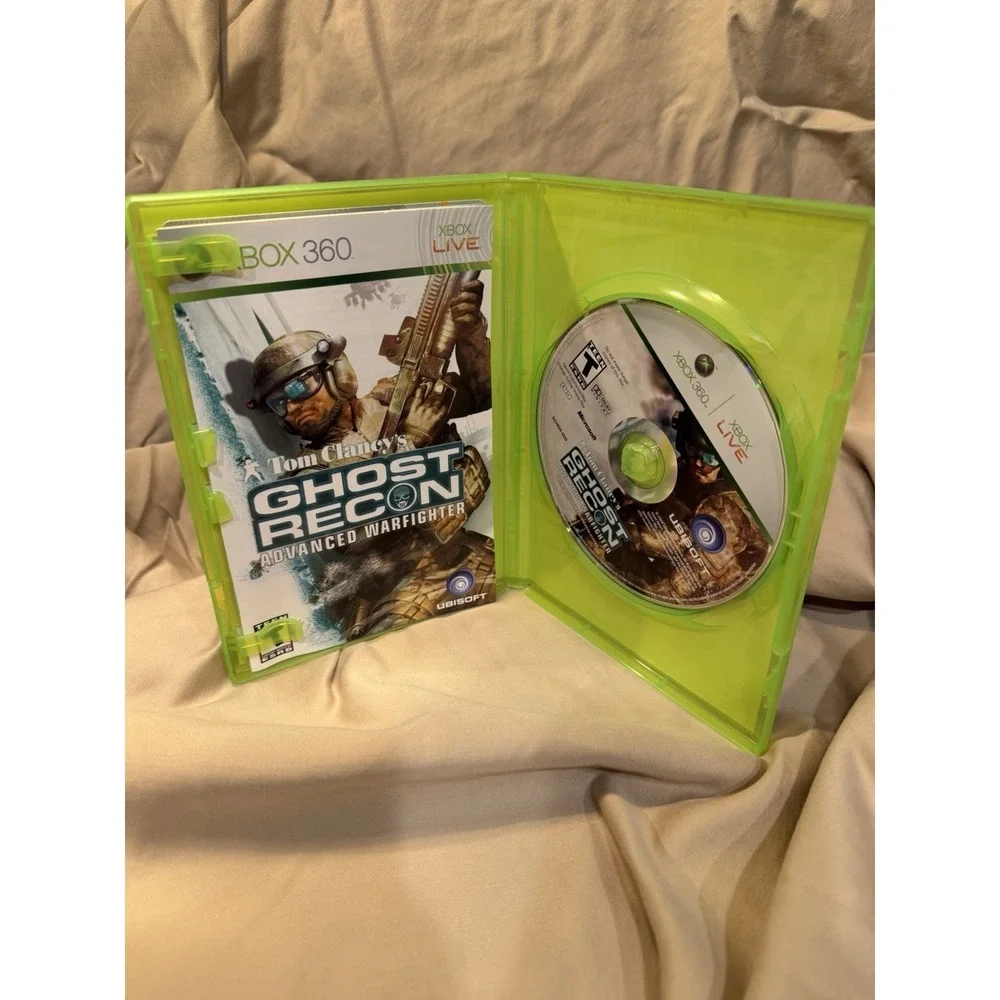 Ubisoft Ghost Recon Advanced Warfighter Xbox 360 2006 NTSC with Case & Manual